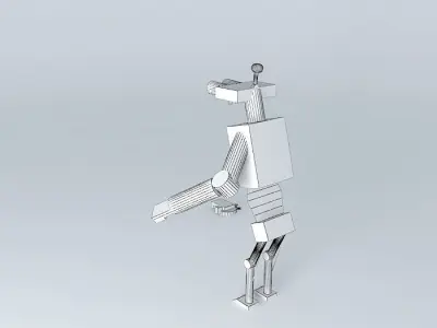 Robot Free 3D model 5