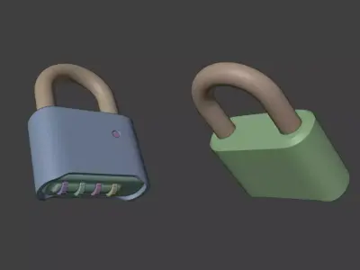 Code Lock 3D model