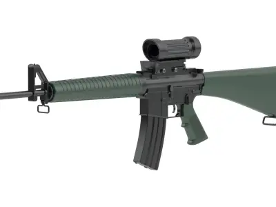 Colt Canada C7A1 3D model