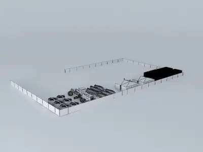 Stock drilling Free 3D model
