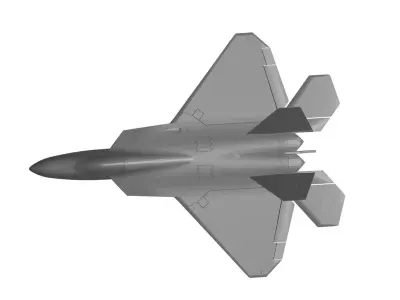 Lockheed Martin F-22 Raptor 3D model buy