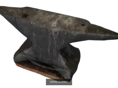 Anvil and forging hammers collection 3D Model Pack