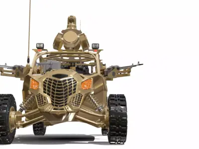 MAVERICK  X 3 4X4 Low-poly 3D model