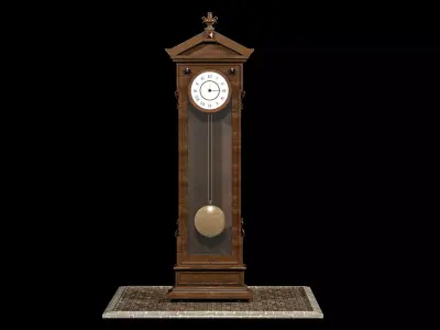 Antique Clock 3D model