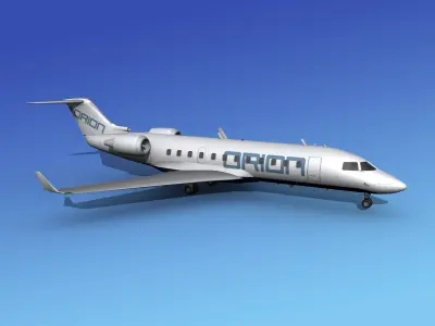 Canadair CRJ100 Orion Air 3D model