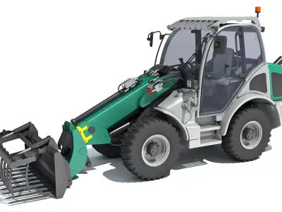 Wheel Loader 3D model