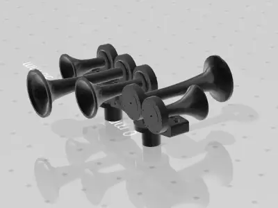 Diesel Horn Live Steam  3D print model