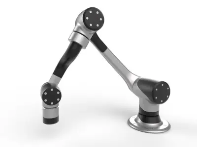 Robotic Arm M03 Low-poly 3D model