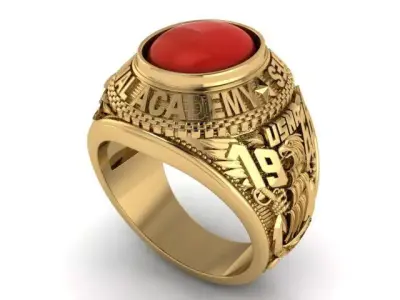 RING ARMY USA 3D print model purchase