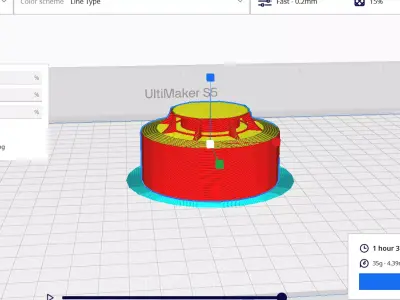 Smoke Detector  Building and Industrial Fire Safety 3D Model 3D print model