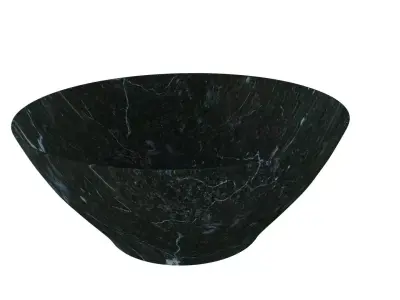 Green Marble Bowl 3D model