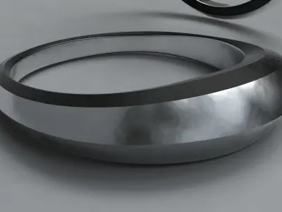 Replicant Tesla ring 3D model