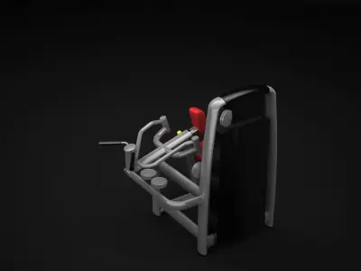 Upper Back Machine 3D model