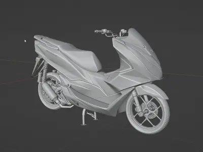 HONDA PCX 2022 3D model
