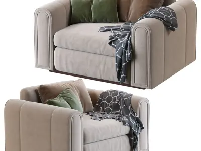 Armchair Ludovica Mascheroni 3D model purchase