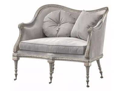 ronald phillips armchair 123 3D model