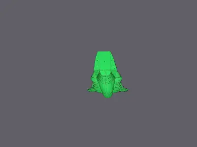 Hypersonic missile Free 3D model