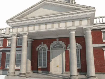 City Hall in the Steam Age Architecture 3D model