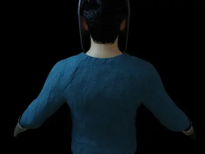 Welder Low-poly 3D model