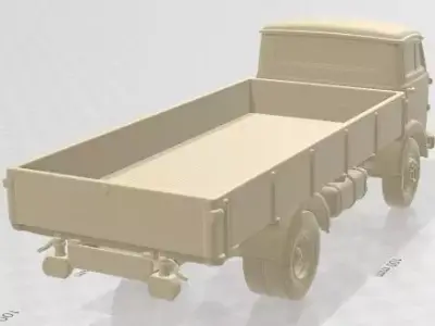 Mercedes Benz L319 1955 Printable Truck 3D print model