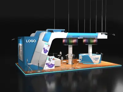 Arby Stall Free low-poly 3D model