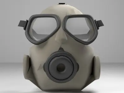 Gasmask Type 4 3D model
