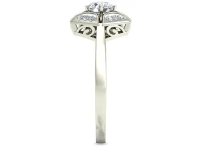 Wedding Ring  3D print model 81