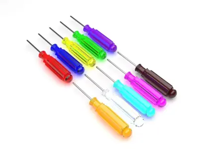 Mini Screwdriver Set 3D model