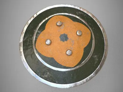 Mameluke Shield 3D model
