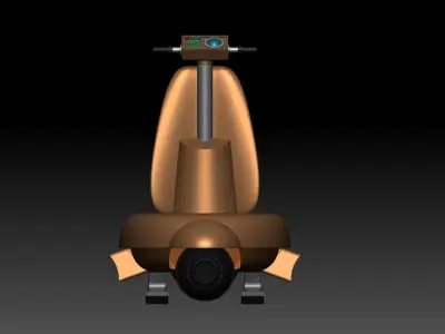 sh effect Figuarts yamcha Jet Momonga Vehicle 3D print model
