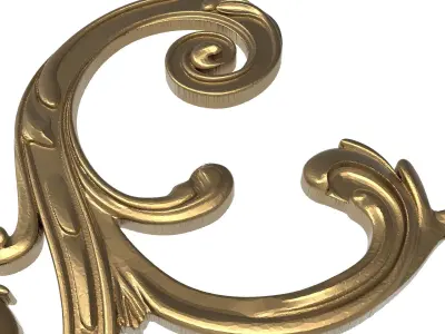  decorative pattern ready for 3D printing 3D model 535