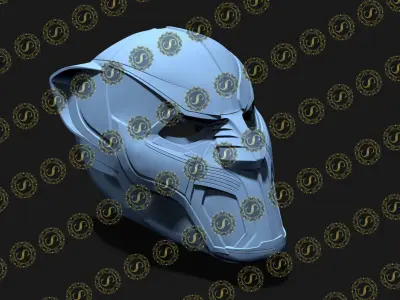 King T Chaka Helmet Wakanda Mask Cowl for 3d printing 3D model