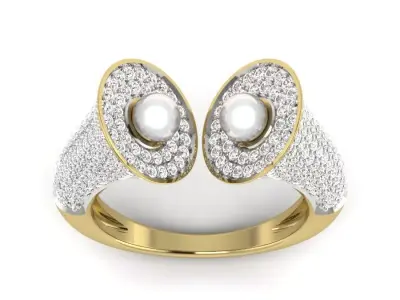 Women ring 3dm Render details 3D print model
