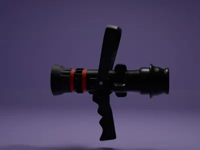 Fire Fighting Nozzle 3D model