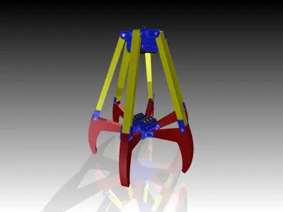 grabber crane 3D model