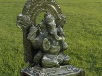 lord ganesh Low-poly 3D model