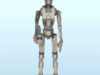 Android TX2  supported version - Modern WW2 WW1 World War Diarom 3D print model