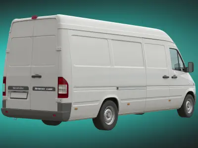 MB Sprinter Classic PanelVan 3D model