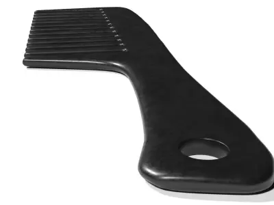 Comb Hair Low-poly 3D model