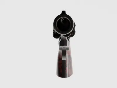 Colt Peacemaker Low-poly 3D model