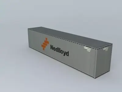 Nedlloyd Container 40 39; Free 3D model