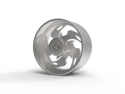 ONEWAY RUCCI FORGED WHEEL 3D print model
