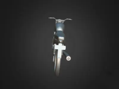 Normal bike model for funny 3d animation 3D model
