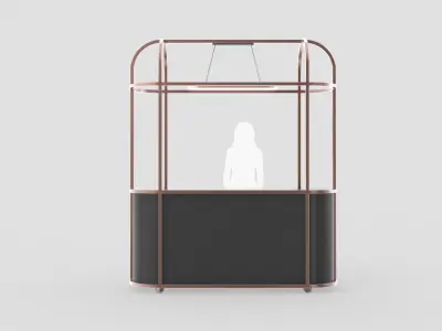 Food Display Stand 3D model