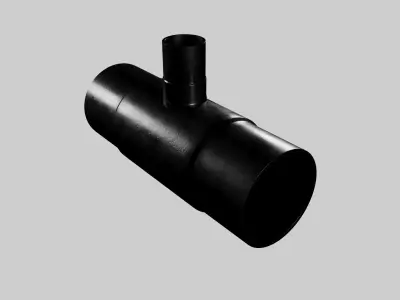 Fittings pipe 3D model