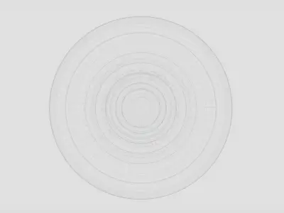Saucer Concept 8 Free 3D model