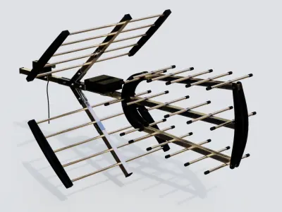 Antenna 06 Low-poly 3D model