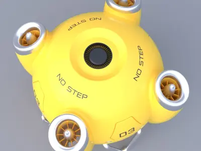 Shaderbot 2 robot 3D model
