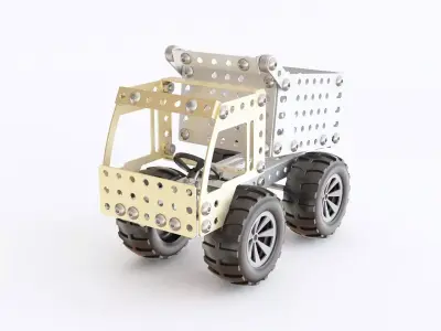 Designer toy truck 3D model