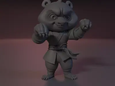 Shaolin Paw 3D print model